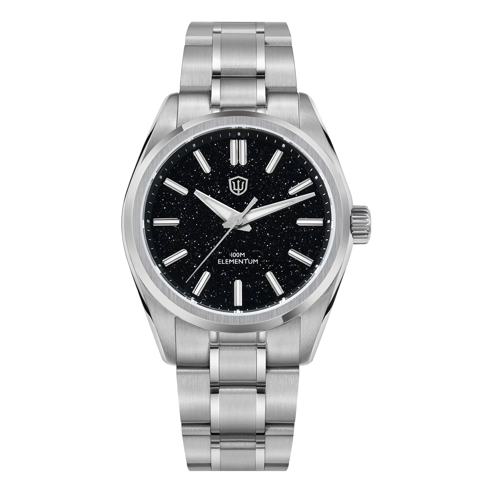 Watchdives WD0003C 38mm Men Watch VH31 Sweep Seconds Quartz Movement Sapphire Ice Crack Dial Luminous 10Bar Waterproof Watches
