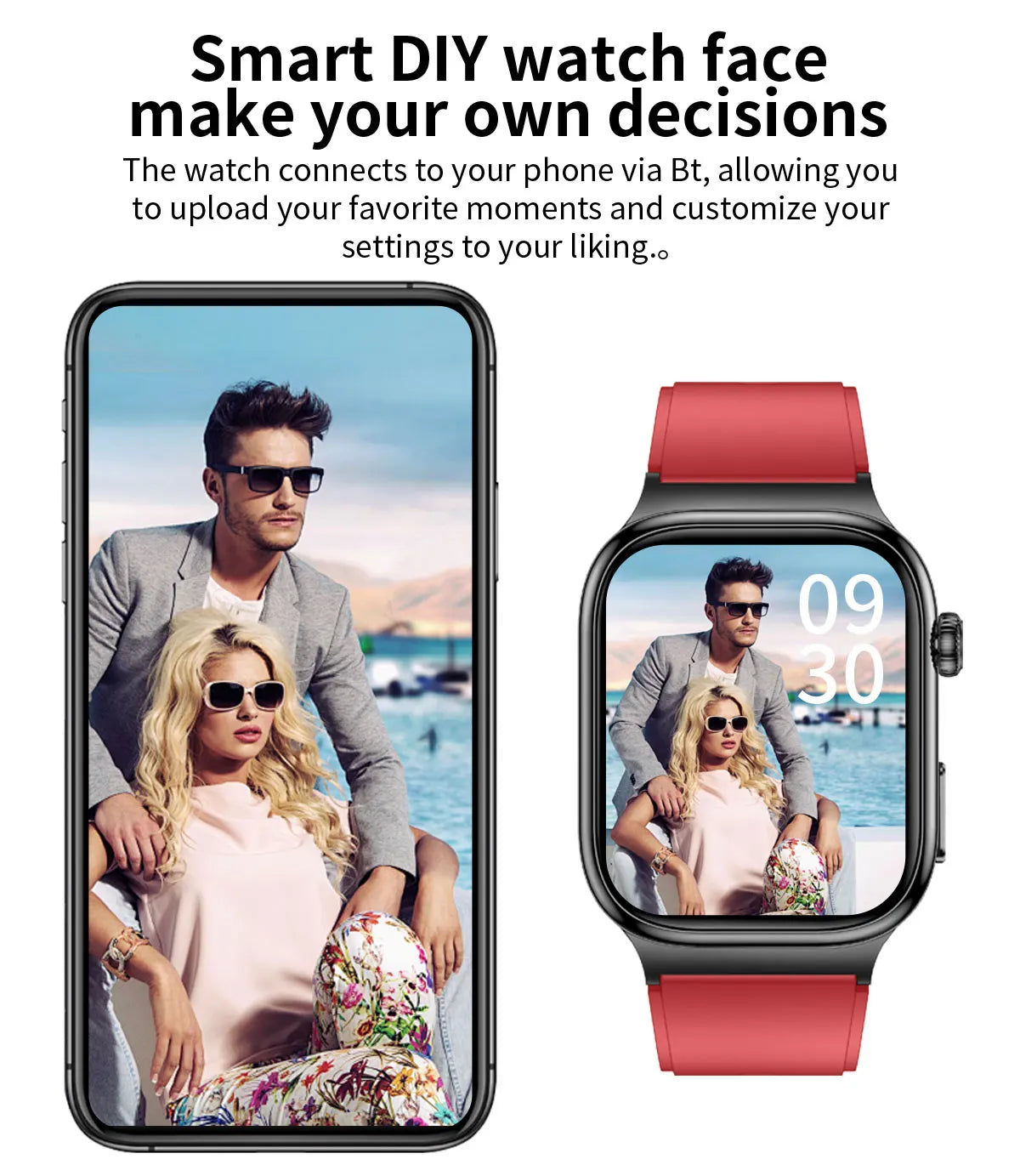 2026 New Accurate Diagnosis Smart Watch Body Fat ECG Blood oxygen BP Health Sport HD AMOLED Screen Call Smart Watches man woman