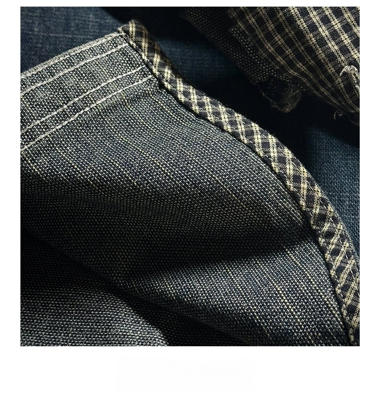 Men's Japanese Vintage Heavyweight Denim Shirt