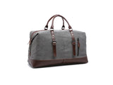 Original Canvas Leather Men Travel Bags Carry on Luggage Bags Men Duffel Bags Travel Tote Large Weekend Bag Overnight