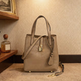 Embossed Letter Print Crossbody & Large Capacity Tote