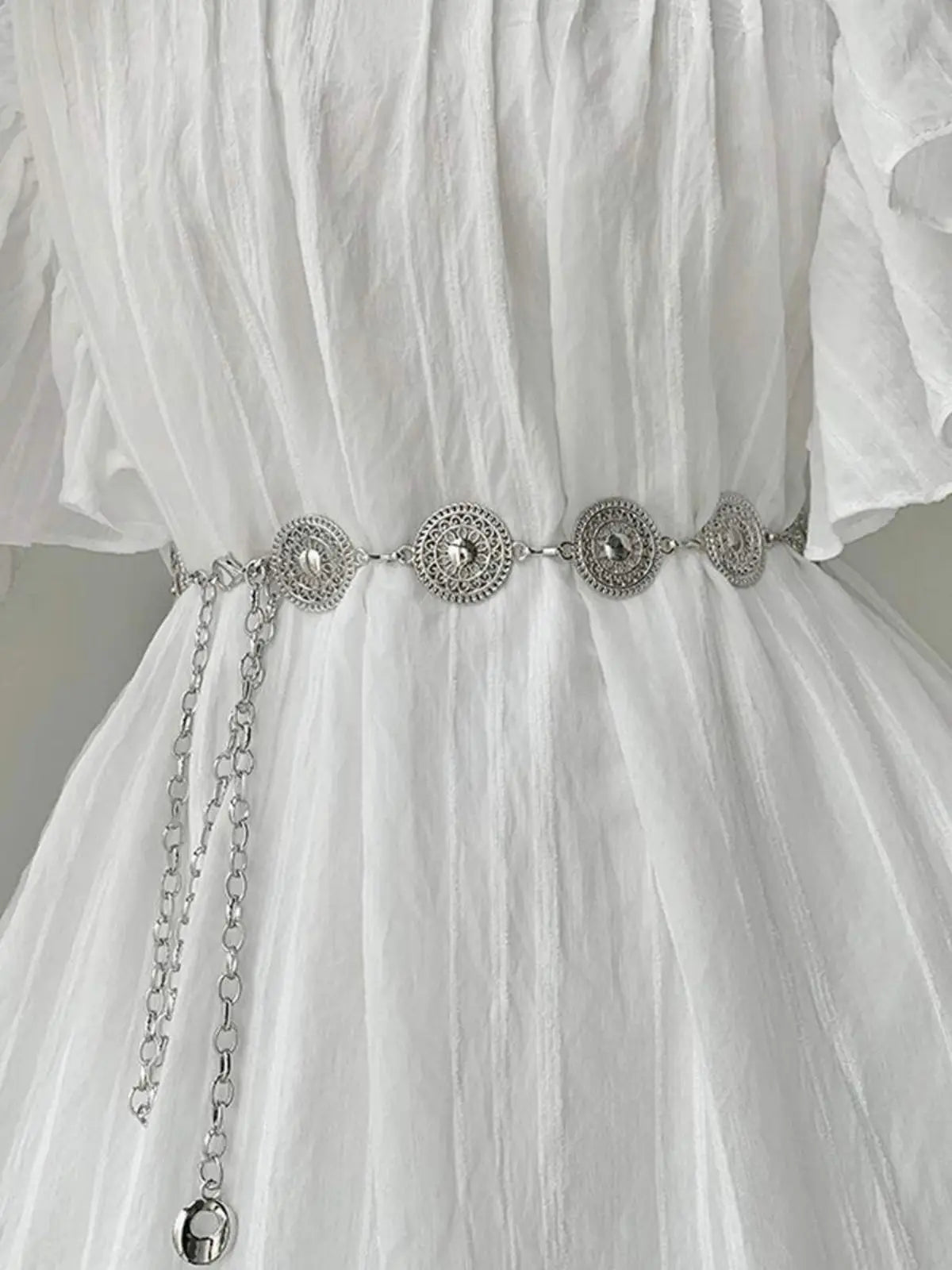 Women’s Steampunk Hollow-Out Circle Waist Chain