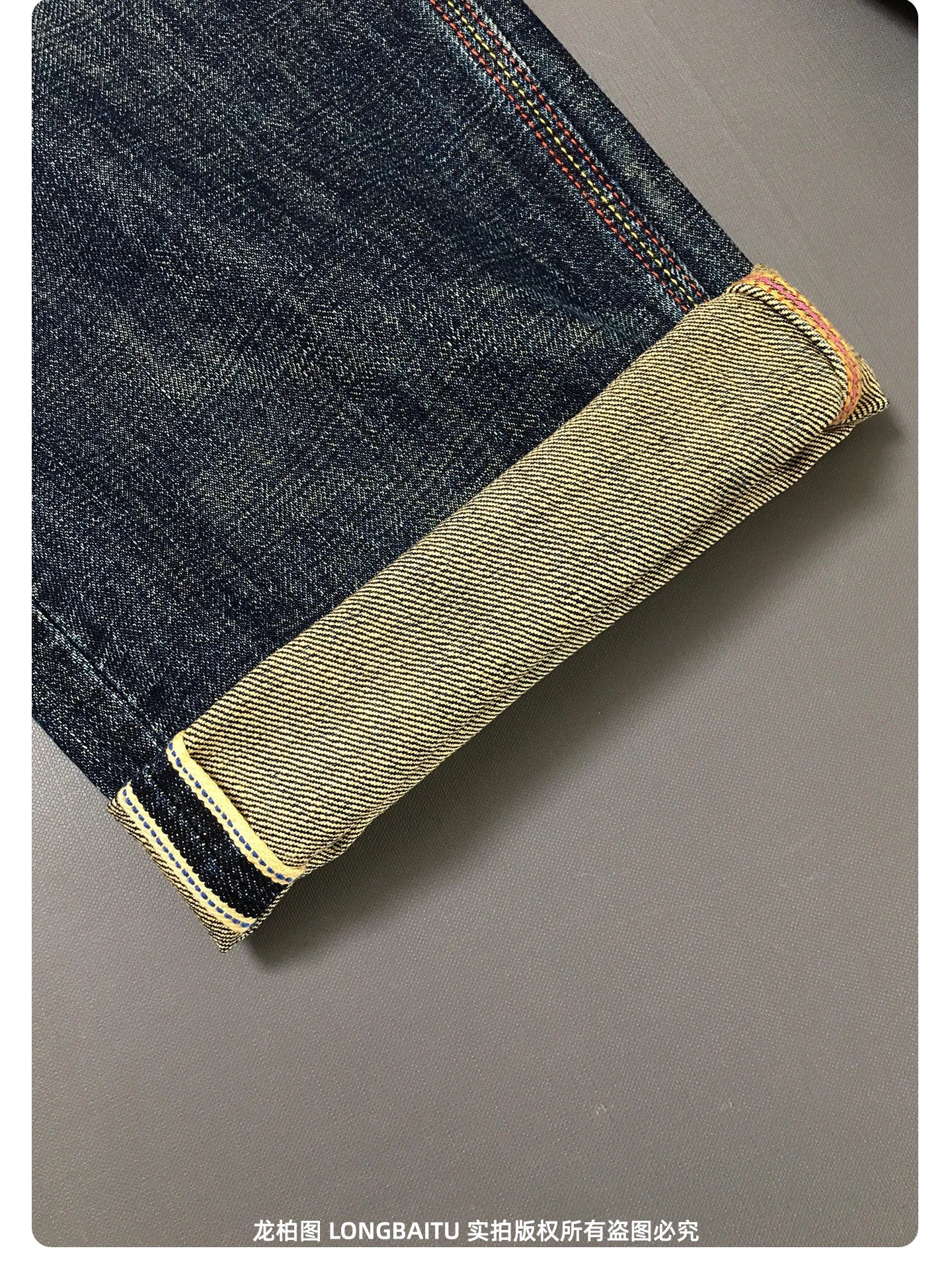 Men's Vintage Cotton Selvedge Denim Jeans – Loose Straight Fit