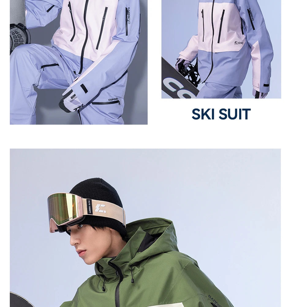 High-Performance Waterproof Ski & Snowboard Jacket