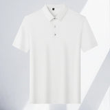 Men's Striped Polo Shirt – Breathable Summer Style