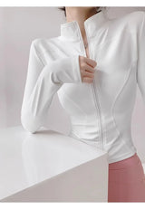 Quick-Dry Performance Yoga Jacket