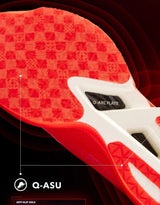 QIAODAN Feiying Plaid 2.0 Men Marathons Running Shoes Professional Carbon Plate Sport Shoes Rebound Racing Sneakers QDB023252290