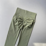 High-Waist Seamless Yoga Leggings – USA-Made Push-Up Fitness & Gym Tights