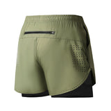 Performance Double-Layer Training Shorts | Moisture-Wicking Athletic Gear