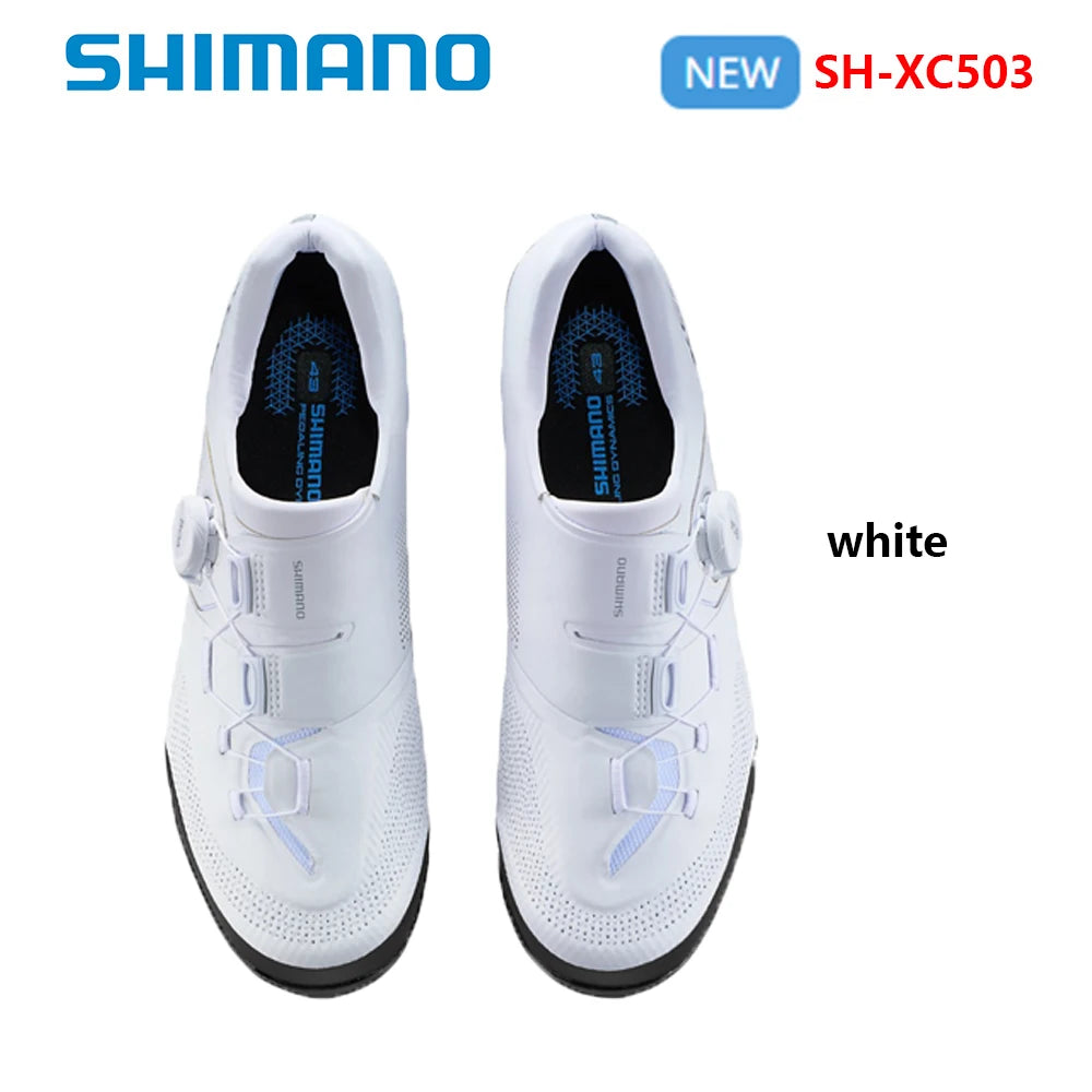 Shimano XC502 XC503 Mountain Bike Self-locking Shoes XC5 SH-XC502 Racing OFF ROAD/Cross Country Mountain Bike Lock Shoes