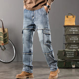 Men's Wide-Leg Straight Jeans | Relaxed Workwear Fit