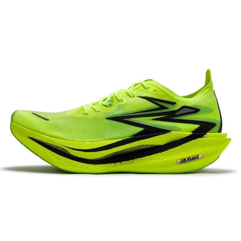 361 Degrees Flame 4.0 Men Running Shoes New Carbon Plate Racing Marathon Stable Rebound Traction Jogging Male Sneakers 672512205