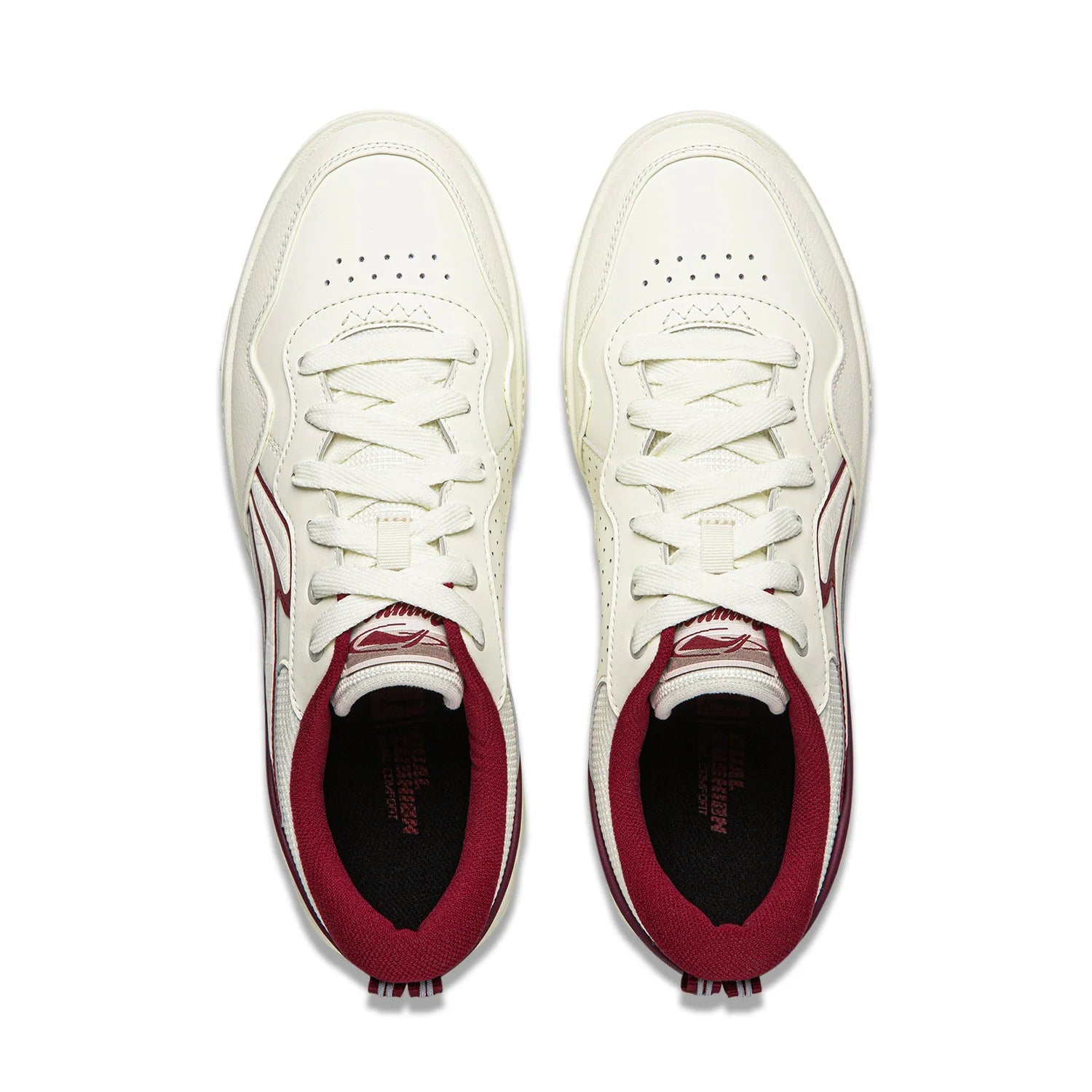 Li-Ning Men's COMMON 80S Lifestyle Shoes DUAL CUSHION Comfortable Soft Street Style LiNing Classic Casual Sneakers AGCW013