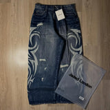 Y2K Vintage Pink Baggy Jeans