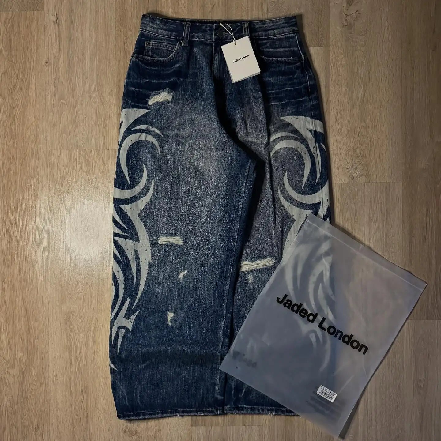 Y2K Vintage Pink Baggy Jeans