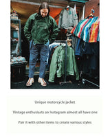 Swedish Dispatch Rider Jacket – Men's Vintage Canvas Coat