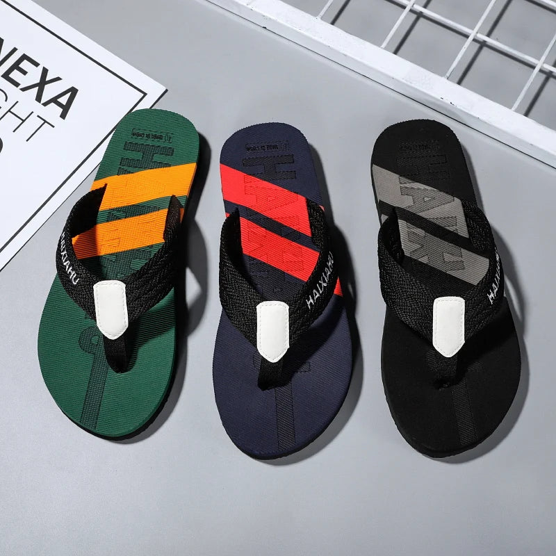 Men's EVA Flip Flops — Lightweight Non-Slip Beach & Indoor Slides