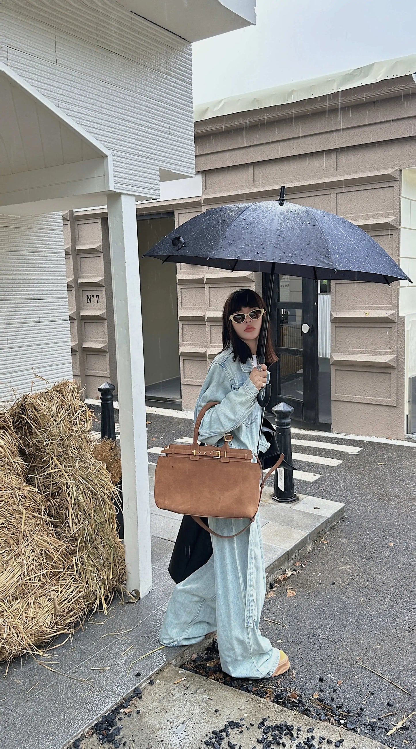 Motingsome 100% Natural Suede Bag Women Tote Luxury Designer Bags Roomy Casual Tote Crossbody Fashionable Handbag and Purses New
