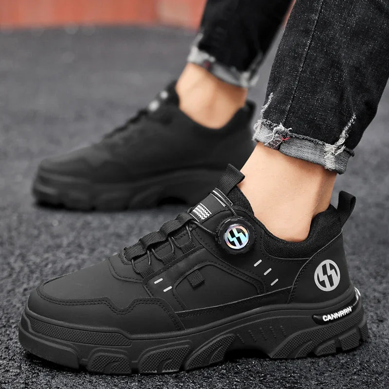 Men’s Autumn Leather Casual Sneakers