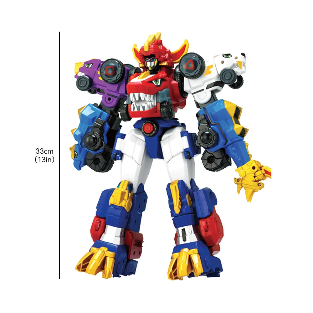 Dino Core Ultra D-Buster Tyranno Dinosaur Transform Robot Combiner 5in1 Action Figure No Box