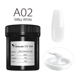 VENALISA Jelly Gel Large Volume 1L Jelly Nude Collection Not Burning Soak Off UV LED Soft Extension Gel Nail Gel Nail Manicure