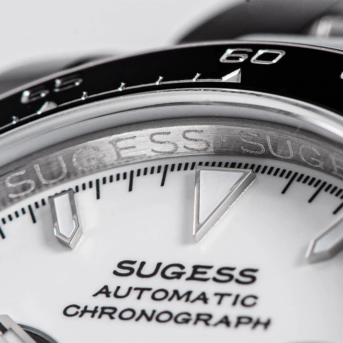 Sugess S418-2 Panda Chronograph Automatic Watch | 39mm