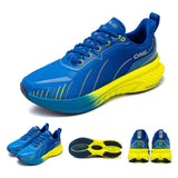 ONEMIX New Cushioning Running Shoes For Men Suitable Heavy Runners Lace Up Sports Women Non-slip Outdoor Athletic Male Sneakers