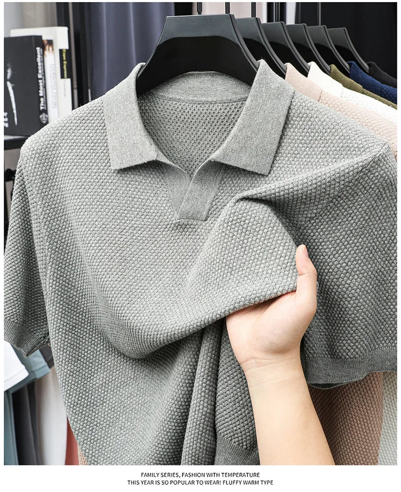 Men's Premium Cotton Polo Shirt | Relaxed Summer Fit