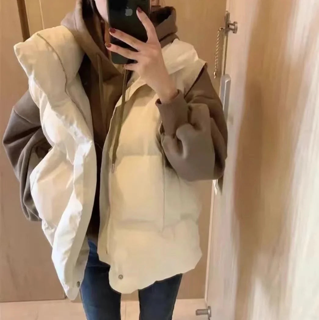 Quilted Cropped Puffer Vest