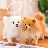 Premium Simulation Pomeranian Dog Plush Toy Cute Stuffed Animals High Quality Puppy Plushies Doll Cartoon Soft Kids Toys Gifts