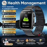2026 New Accurate Measurement Health Smart Watch ECG+PPG Uric Acid Blood Pressure Blood Lipids BT Call Smartwatchs For Men Women