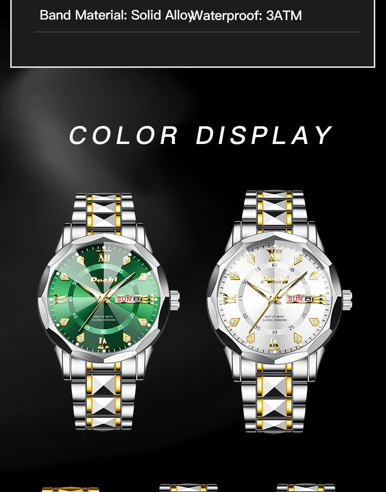 Men’s Dual Calendar Business Watch