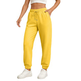 Women's High-Waist Drawstring Straight-Leg Pants