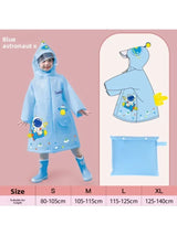 Kids' Cartoon Raincoat – Fun & Waterproof Rain Gear