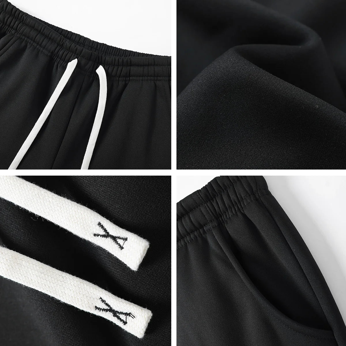 Men’s 4-Piece Drawstring Jogger Pants Set