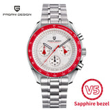PAGANI DESIGN 2026 New Tribute to CK2998 Moon Watch Men Luxury Quartz Watches For Men AR Sapphire Crystal Sport Chronograph Man
