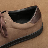Men's casual shoes 2025 brand fashion comfortable leather shoes men