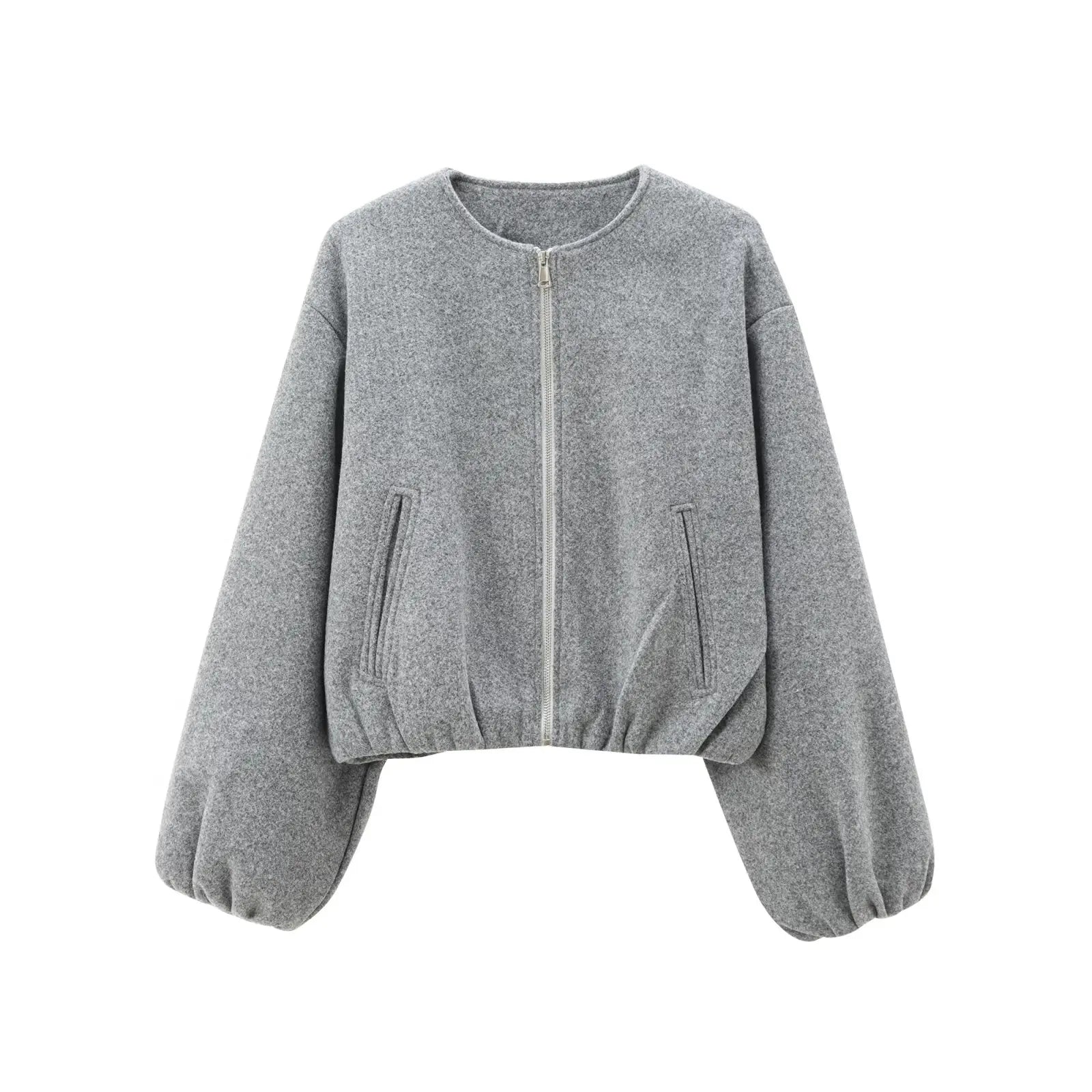 Women’s Cropped Bomber Jacket