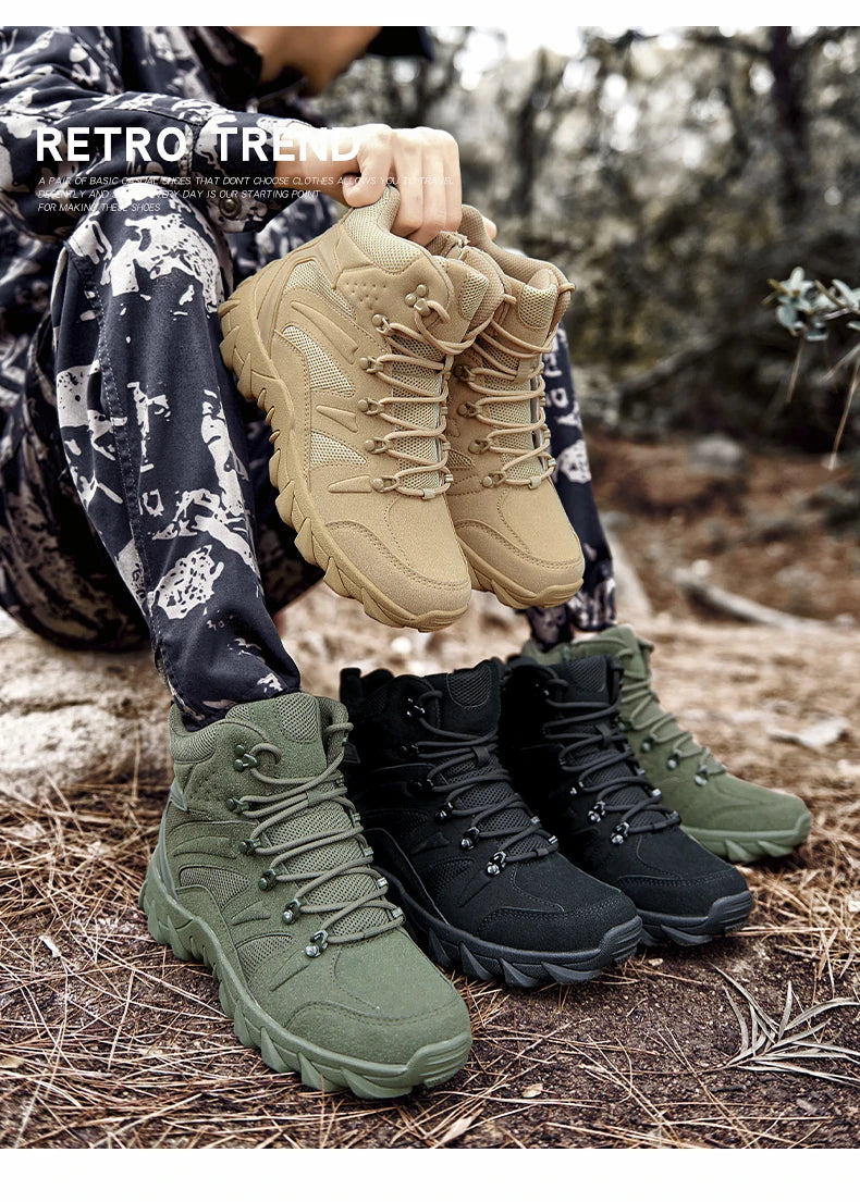 Upgraded Tactical Combat Training Boots