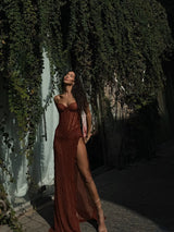 Bella Strapless Sequin A-Line Evening Gown | Custom Made