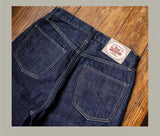 Vintage High-Rise Selvedge Denim Jeans for Men | 14oz