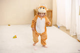 Plush Hooded Baby Winter Romper