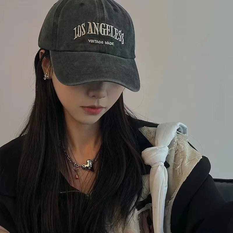 Unisex Washed Embroidered Baseball Cap