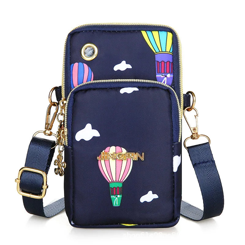 Women's Mini Crossbody Phone Bag – Flap Shoulder & Neck Pouch