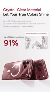 Baseus Clear Magnetic Case for iPhone 17 & 18 Pro Max