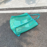 Women's Mesh Tote Bag for Beach & Shopping