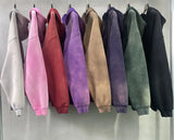Men’s Oversized Tie-Dye Fleece Zip-Up Hoodie
