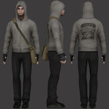 Simon Henriksson Zipped Hoodie Cry of Fear Simon's Hooded Cosplay Sweatshirt Winter Sweater Gamer Gift Trendy Aesthetic Hoodies