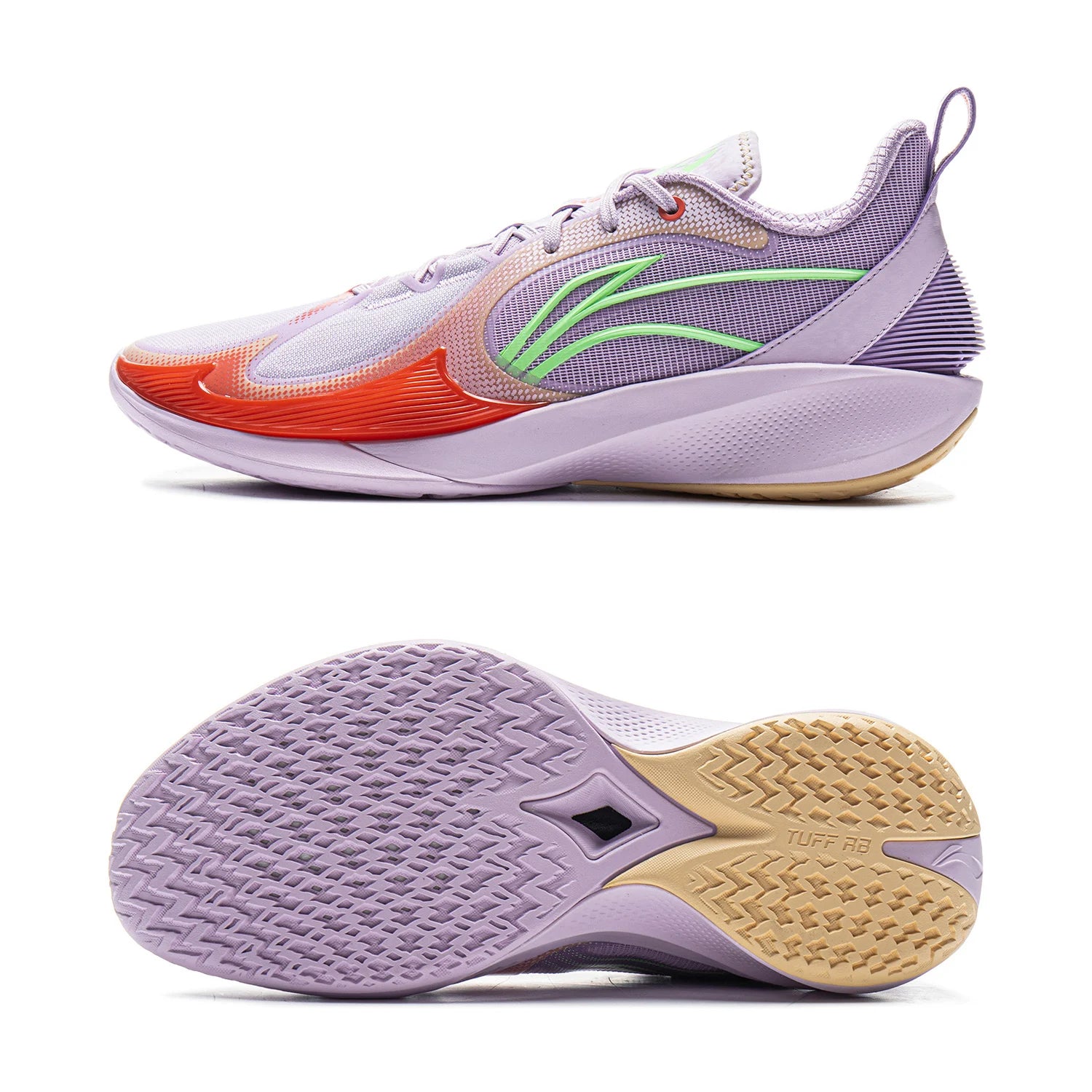 Li-Ning Men's SHINING II On Court  Basketball Shoes BOOM Cushion Rebound Breathable LiNing Wear-resistant Sport Shoes ABPV003