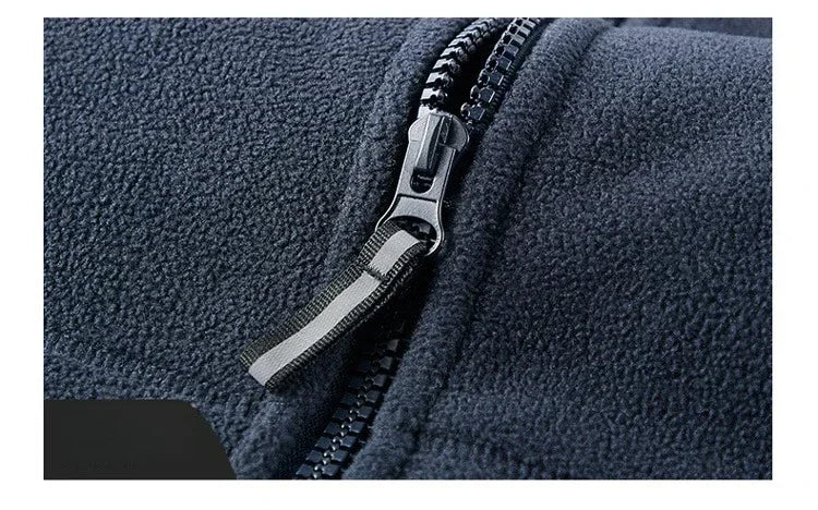 Men's Hooded Fleece Jacket – Warm Outdoor Layer